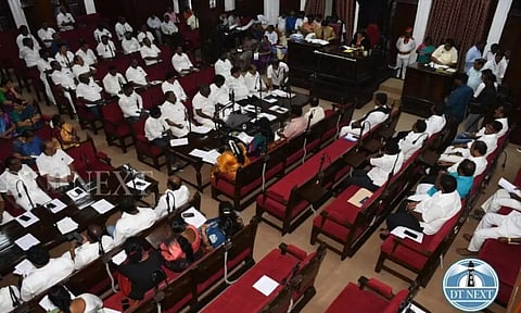 GCC Budget session (Photo: Justin George)