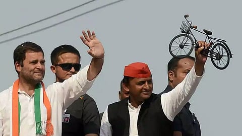 Rahul Gandhi and SP state chief Patel said party president Akhilesh Yadav