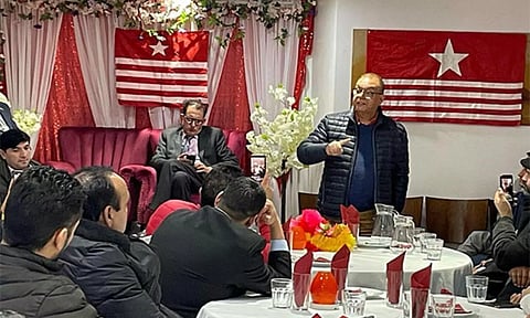 President of United Kashmir People's National Party, Sardar Shaukat Ali Kashmiri (ANI)