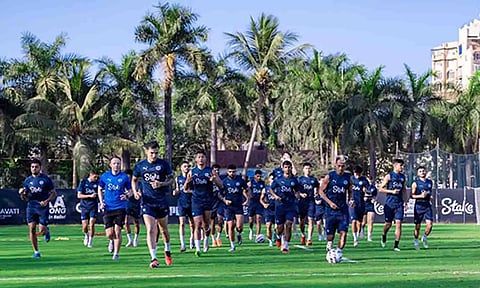 Mumbai City FC training session (X)