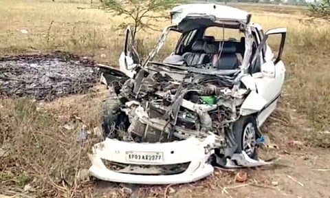 4 killed in road accident in Tiruvannamalai