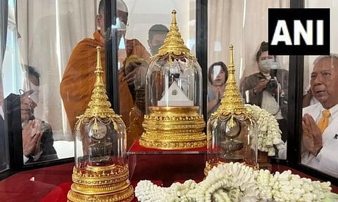 Sacred Buddha relics (ANI)