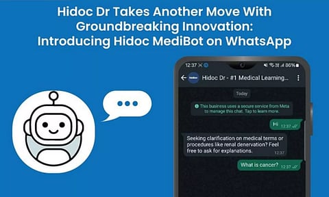 Hidoc Revolutionizes Healthcare With AI-powered Chatbot – MediBot