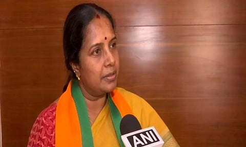 BJP Mahila Morcha President Vanathi Srinivasan. (ANI)