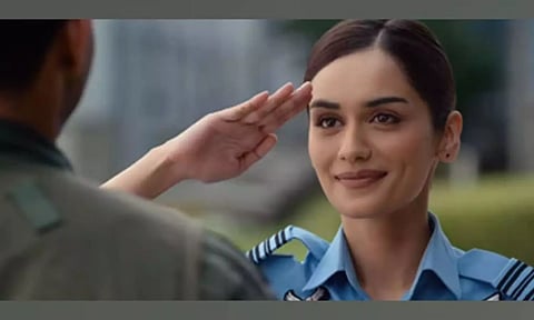 Manushi Chhillar (Image Source: Instagram). Image Credit: ANI