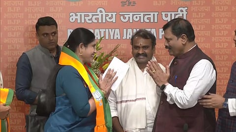 Vijayadharani joins BJP&nbsp;