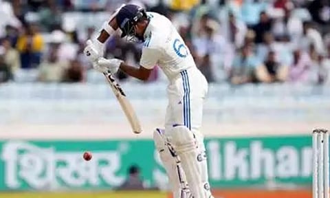 Shot took during the match (PTI)