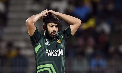 Pakistan fast bowler Haris Rauf (Reuters)