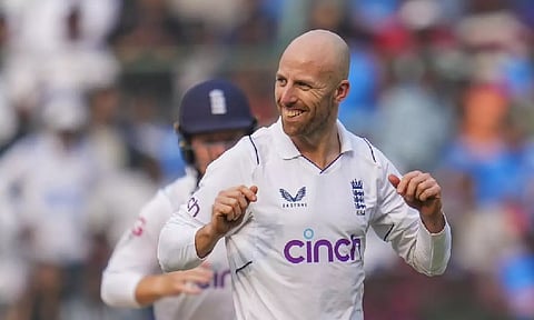 Left-arm spinner Jack Leach (PTI)