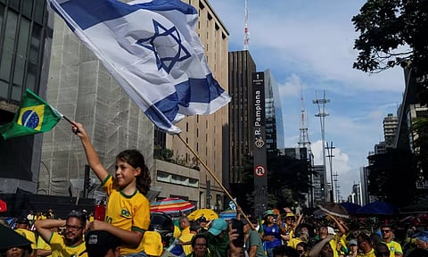 Brazil's former president Bolsonaro calls for a protest in Sao Paulo