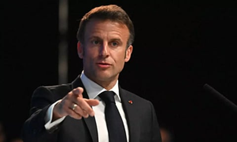 French President Emmanuel Macron