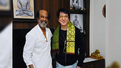 Rajinikanth and Sajid Nadiadwala (Image: X)