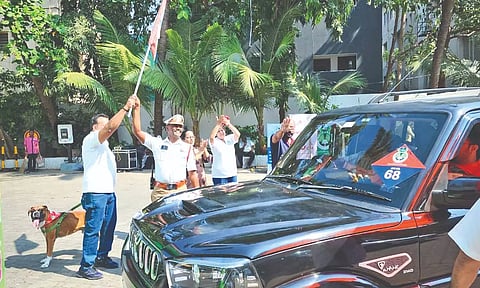 From the previous edition of the car rally