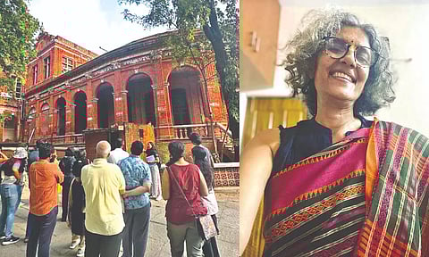 From one of the previous walks of Madras Inherited; Latha Nathan