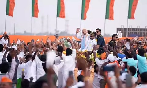 Received more love in Palladam, Madurai, tweets PM Modi