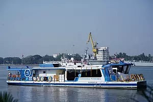 &nbsp;India’s first indigenously-built hydrogen-powered ferry