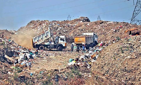Kodungaiyur dumpyard.
