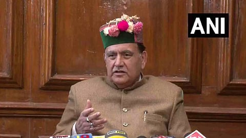 Himachal Pradesh Assembly Speaker Kuldeep Singh Pathania (Photo/ANI)
