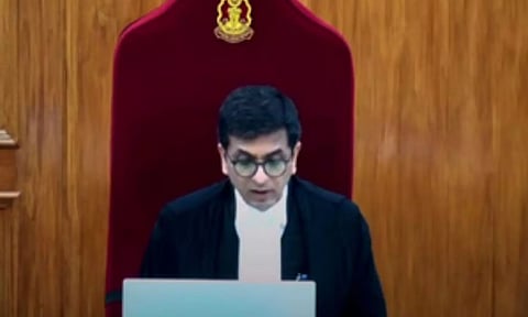 CJI DY Chandrachud (IANS)