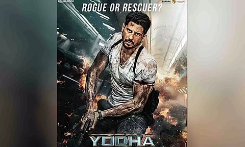 Yodha Film Poster (X)