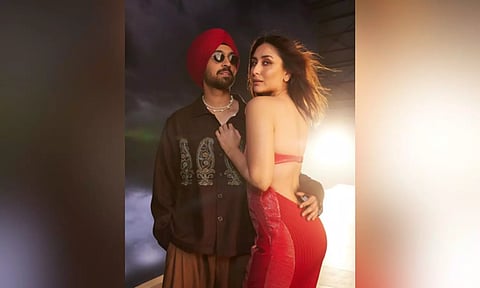 Diljit Dosanjh and Kareena Kapoor