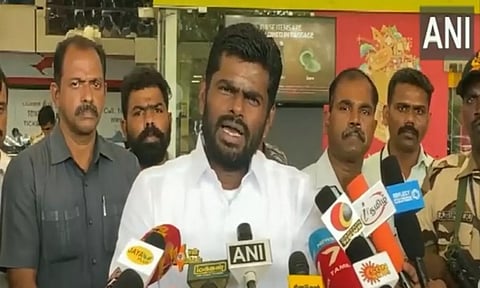 Tamil Nadu BJP president K Annamalai (ANI)