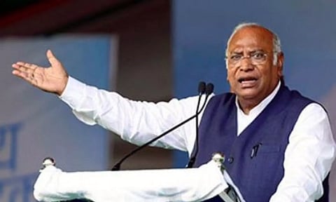 Congress president Mallikarjun Kharge (ANI)