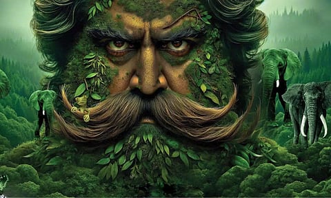 First look of the film Sathyamangala