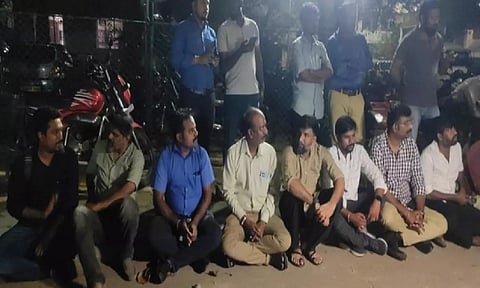 Journalists stage protest in Chennai (ANI)