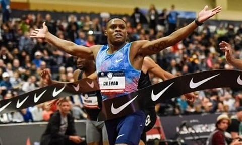 &nbsp;Christian Coleman (IANS)&nbsp;