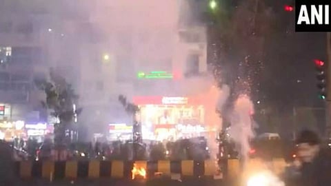 Visuals from Ahmedabad (Photo/ANI)