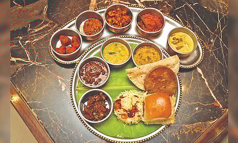 Non-veg thali (Photo: Manivasagan)