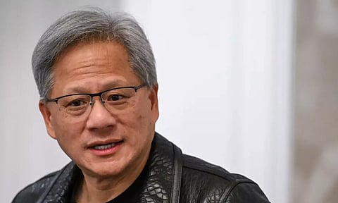 &nbsp;Nvidia Chief Executive Jensen Huang (Reuters)