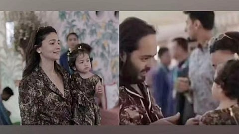 Alia Bhatt, Raha, Anant Ambani (Image: X)