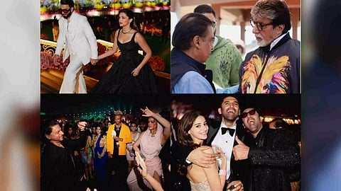 Bollywood celebrities attend Anant Ambani-Radhika Merchant's pre-wedding festivities (Photo/ANI)