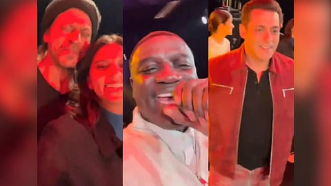 SRK, Suhana, Akon, Salman Khan (Instagram)