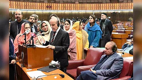 Pakistan Prime Minister Shehbaz Sharif (Reuters)