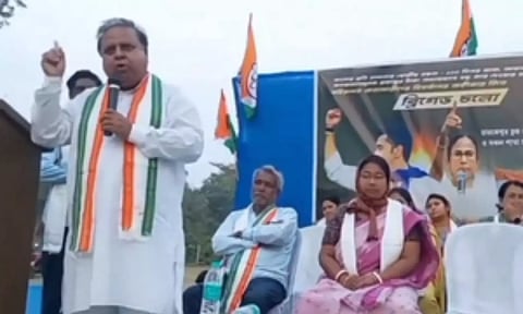 Trinamool Congress legislator Sinha Roy