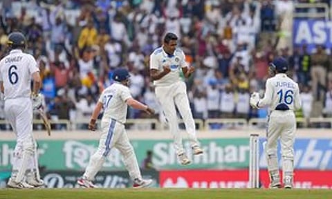 senior India off-spinner Ravichandran Ashwin (PTI)
