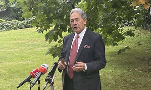 New Zealand Foreign Minister Winston Peters