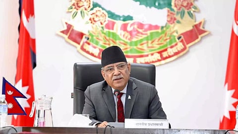 &nbsp;Nepal Prime Minister Pushpa Kamal Dahal