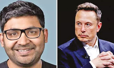 Parag Agrawal, Elon Musk