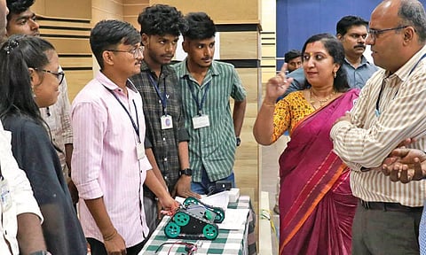 AM Jain College's National Science Day event