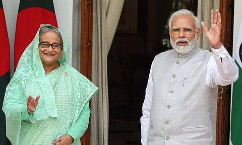 Bangladesh PM Sheikh Hasina, India PM Modi