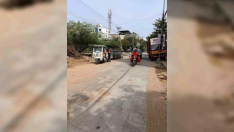 Visual from the spot