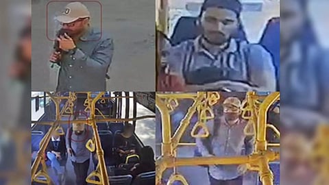 Man suspected of carrying out an IED blast on March 1 here at the Rameshwaram Cafe (Photo/IANS)