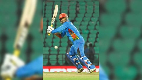 &nbsp;Veteran Afghanistan batter Noor Ali Zadran (Photo/IANS)
