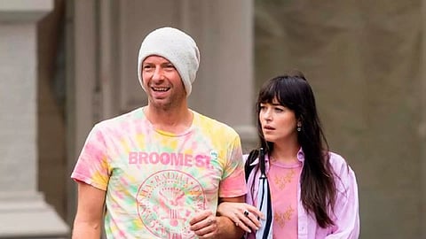 Chris Martin, Dakota Johnson