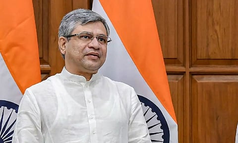 Union minister Ashwini Vaishnaw