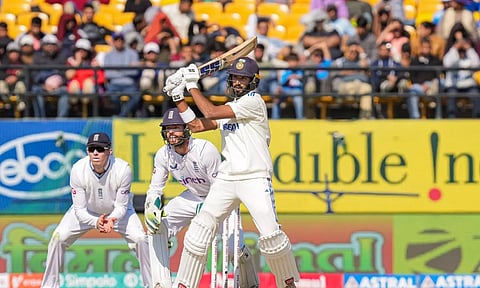 Devdutt Padikkal in action. PTI